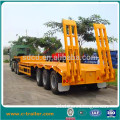 low loader trailer, low bed trailer truck 80 ton